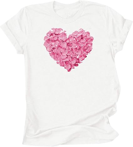 Blue plaid shirt with jeans pictures, photos, and images for facebook Valentine's Day Tops, Fashion Casual O-Neck Short Sleeve Print Love