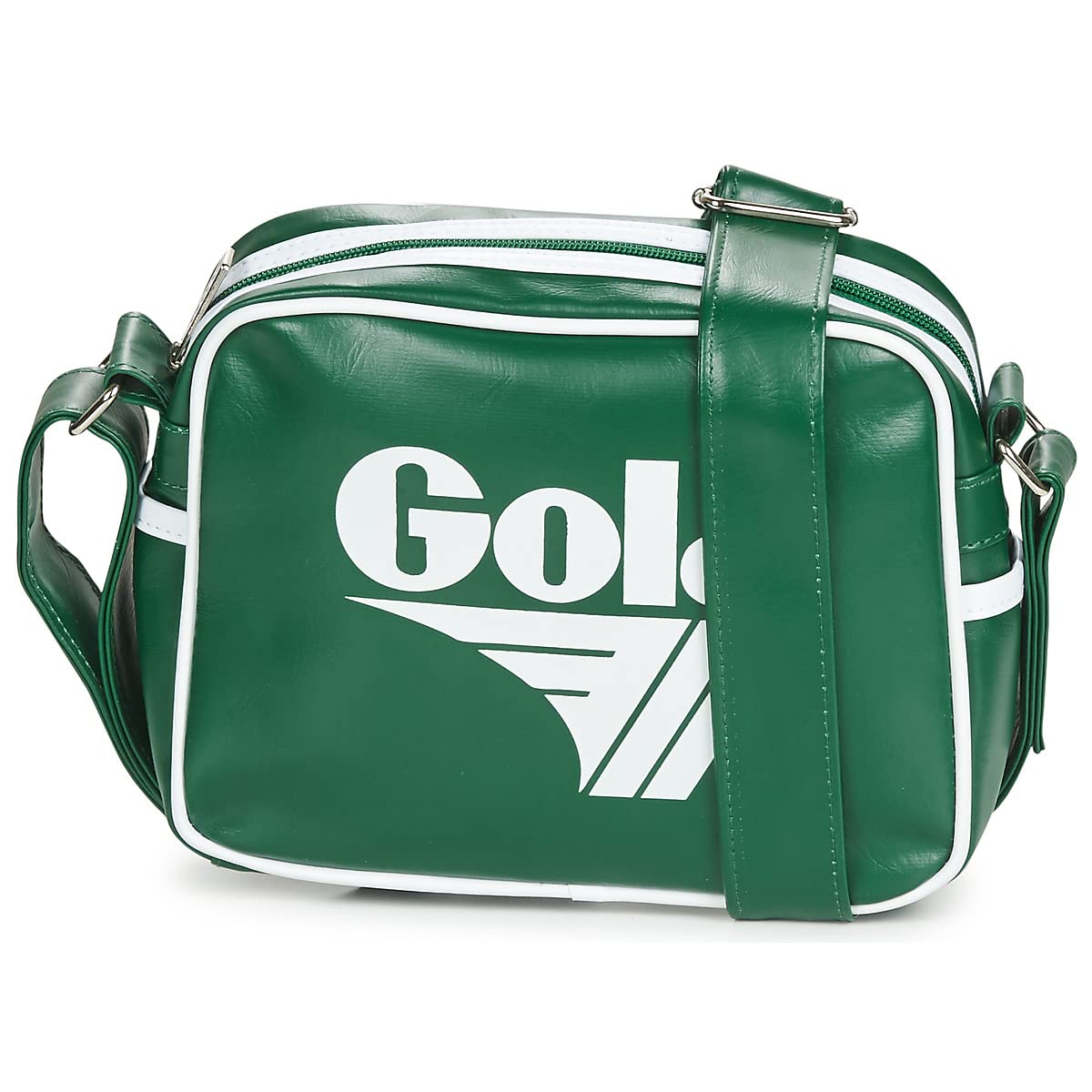 Gola Unisex-Adult Micro Redford Messenger Bag Green (Bottle Green/White)