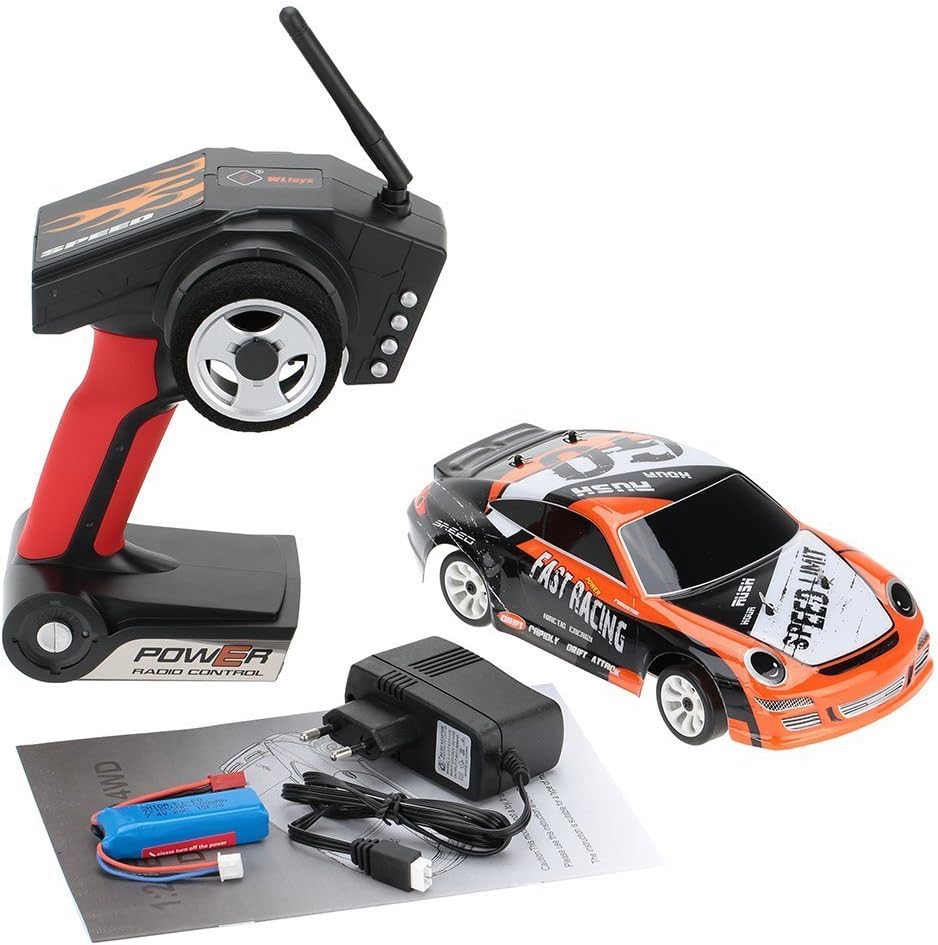 VVinRC WLtoys A252 1/24 2.4G Electric Brushed 4WD RTR RC Drift Car