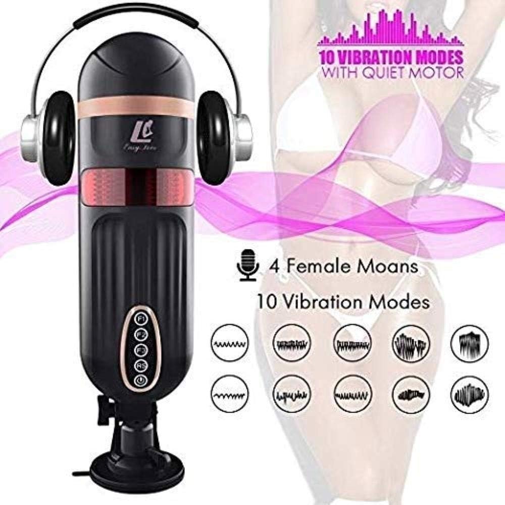 FKYTG Party Toys Automatic Vibrátiõn Cup Male Bedroom Mǎstùrabǎtion Toy