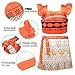 Tacobear Moana Costume Girls Adventure Outfit Halloween Cosplay Party Princess Dress Up for Little Girls