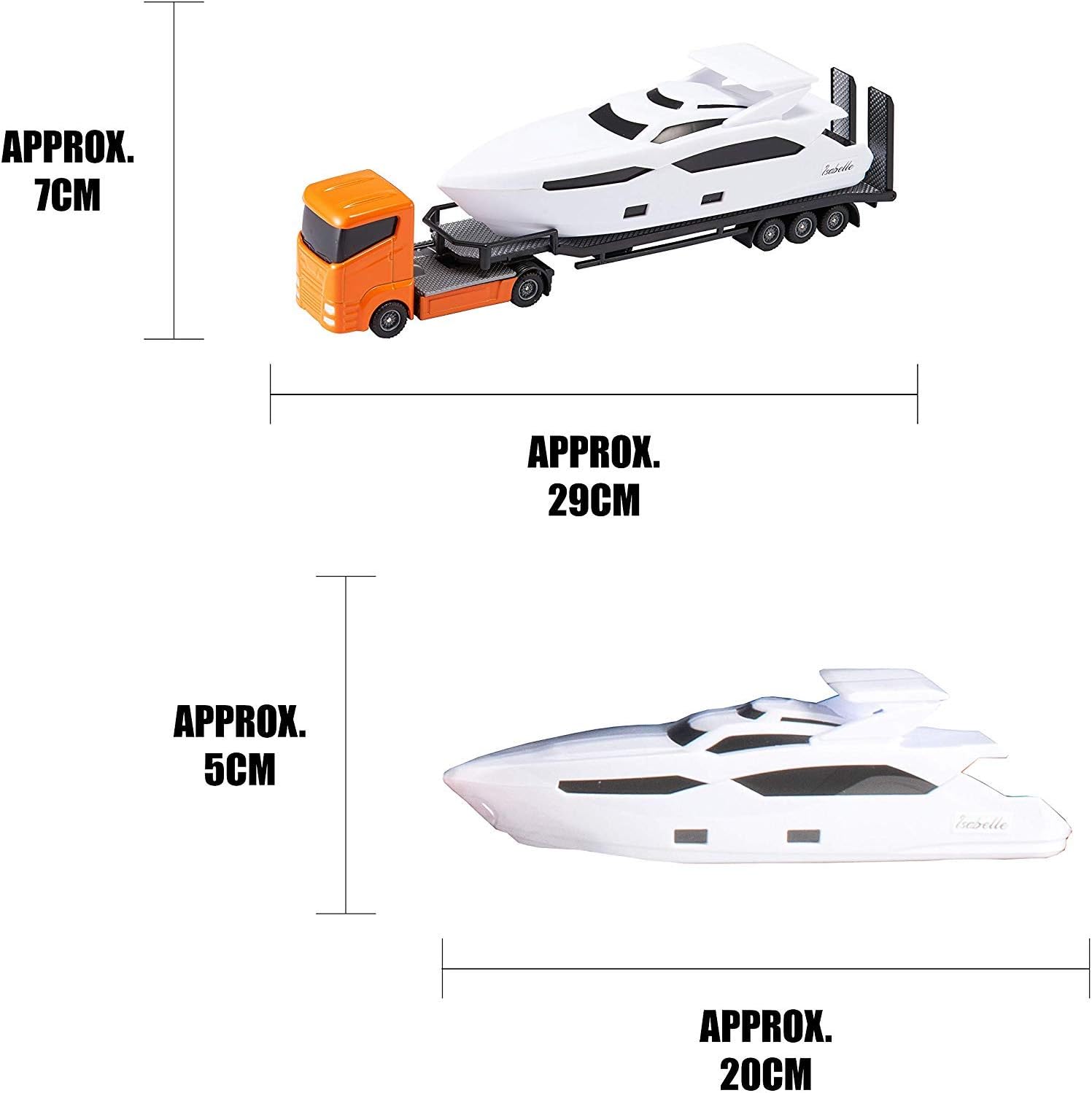 Halsall Toys Europe Ltd Teamsterz Die-cast Sea Cruiser Transporter - Image 5