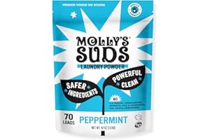 Molly's Suds Original Laundry Detergent Powder| Natural Laundry Detergent for Sensitive Skin | Earth-Derived Ingredients, Sta