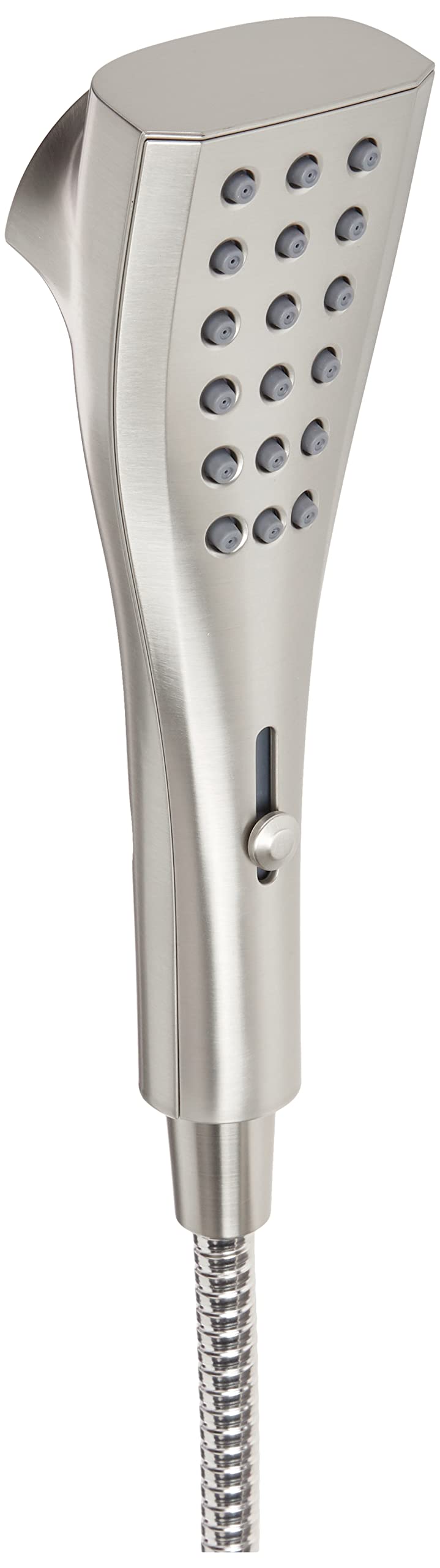 Moen Verso Spot Resist Nickel Round Rain Shower Head and Detachable Handshower Combination with Magnetix Docking System and 60-inch Metal Hose, 220C2SRN