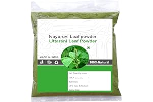 Nayuruvi leaf Powd.er - 100Gram | 3.52Ounce - Chirchra Po.wder - Uttareni