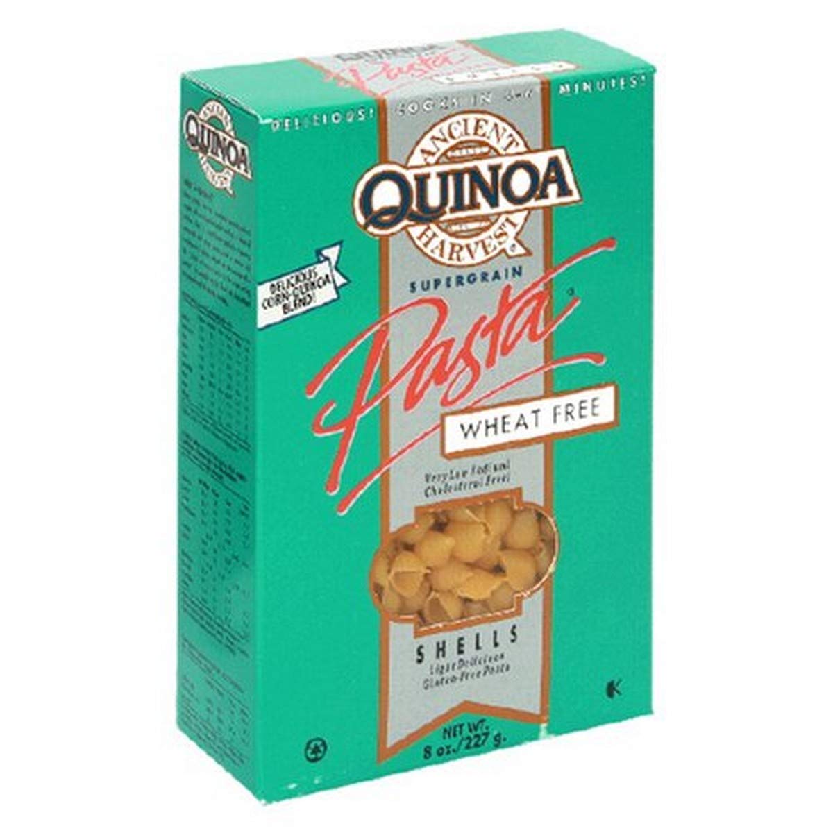 Ancient harvest quinoa supergrain pasta shells (089125270000)