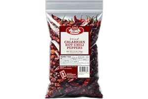 Alma Gourmet Dried Calabrian Chili Peppers Whole | 100 Gram | 3.5 Ounce