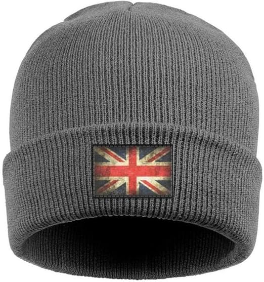 Beanie Hats for Men's Women UKEnglandFlagVintageStyle