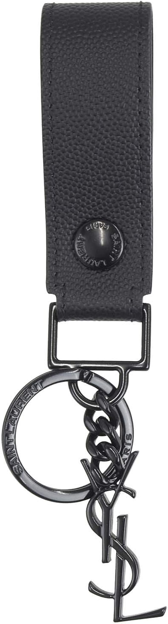 Amazon Co Jp サンローラン Saint Laurent Paris キーホルダー キーリング 5123 Bty0u 1000 並行輸入品 服 ファッション小物