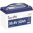 36V 50Ah Lithium Battery, Timeusb 36V LiFePO4 Battery with Low-Temp Cutoff Protection, Group31, Automotive Grade A Cells, Up to a 10-year Lifetime, Ideal for Trolling Motors and Solar Systems