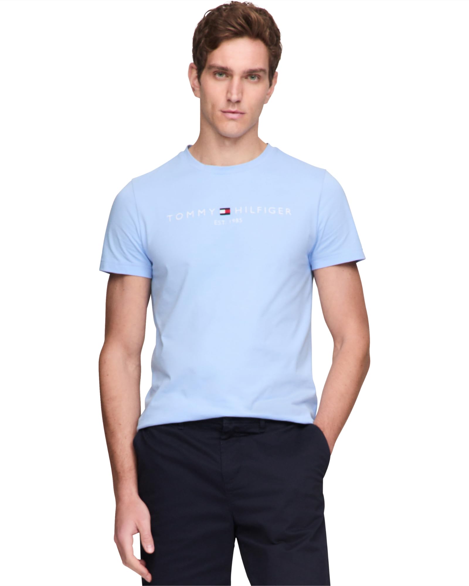 Tommy Hilfiger Men’s Embroidered Logo Tee