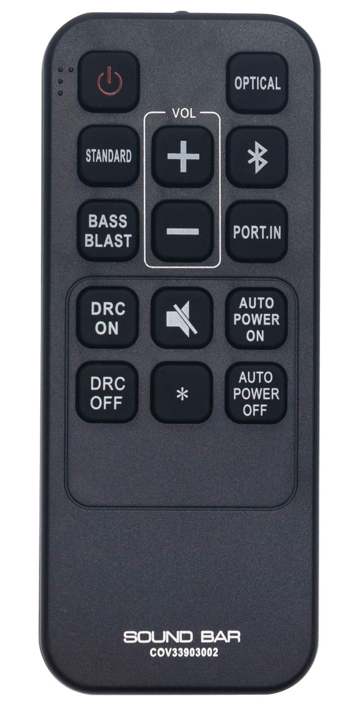 ALLIMITY COV33903002 Remote Control Replace for LG Soundbar SJ1