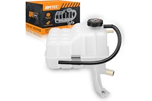 BRTEC Engine Coolant Overflow Recovery Reservoir Tank with Sensor & Cap Compatible with 1999-2007 Chevy Silverado 1500 HD Suburban Tahoe; 2002-2006 Cadillac Escalade GMC Yukon Sierra
