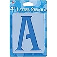 Plaid Letter Stencil Value Pack (4-Inch), 28874 Genie