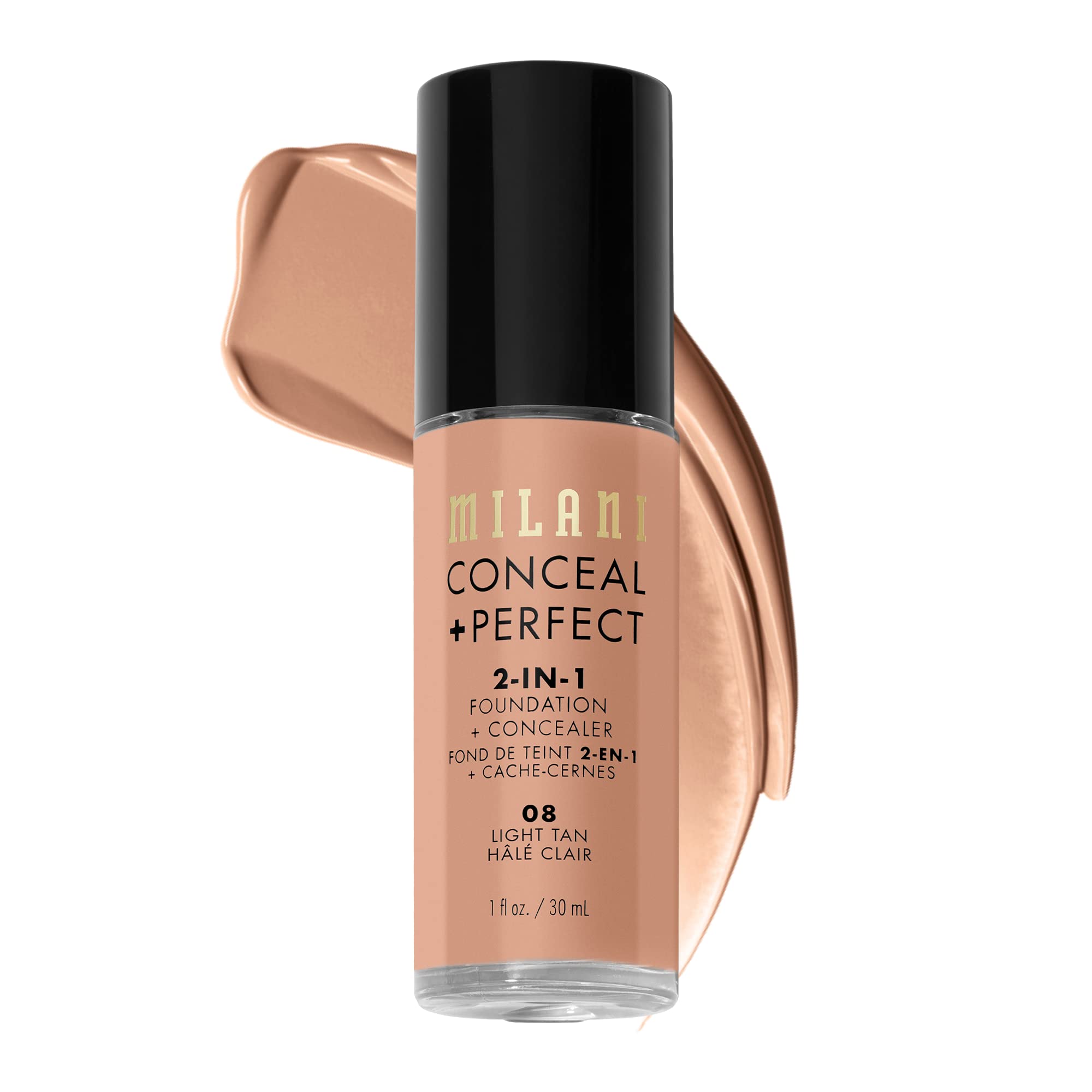 MILANI Conceal + Perfect 2-In-1 Foundation + Concealer - Light Tan — image 1