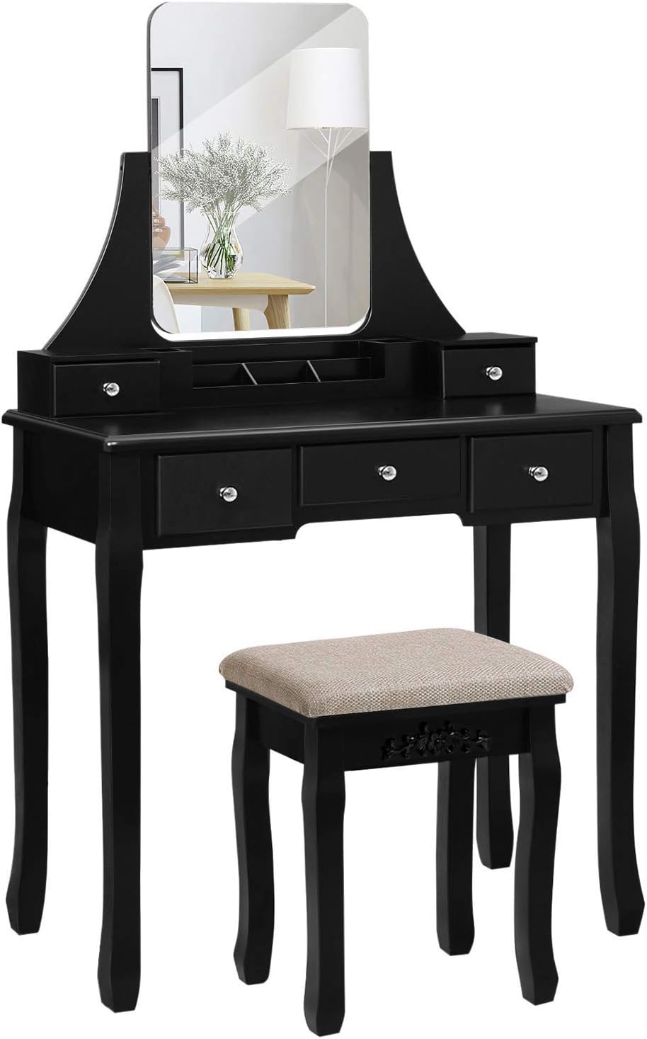 sgabello vanità per donne