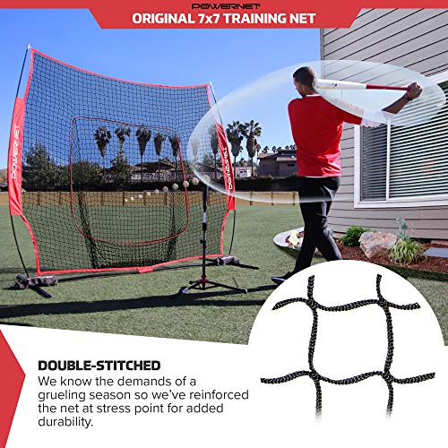Baseball Softball Practice Net for Hitting and Throwing with