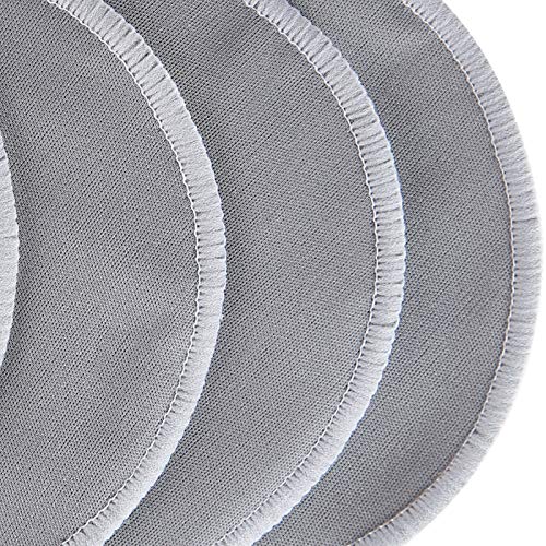 16ï¼ˆPackï¼‰ Reusable Bamboo Breast Pad Nursing Pads for Mum Washable Waterproof Pregnant 4.7 inch,Bamboo Fabric Material Inner/Reusable Nursing Pads