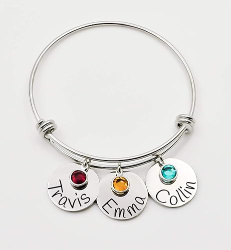 mothers bracelet with names