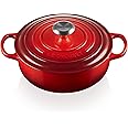 Le Creuset Enameled Cast Iron Signature Sauteuse Oven, 3.5 qt., Cerise