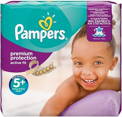 pampers premium protection active fit