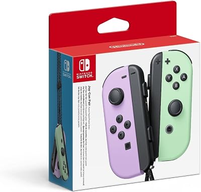 Nintendo Joy-Con Pair Pastel Purple Green Nintendo Switch