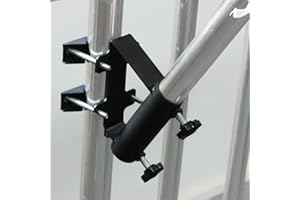 Flag Pole Holder Wall Mount Bracket Multifunctional Adjustable Flag Pole Holder Bracket,Heavy Duty Metal Flagpole Mount for H