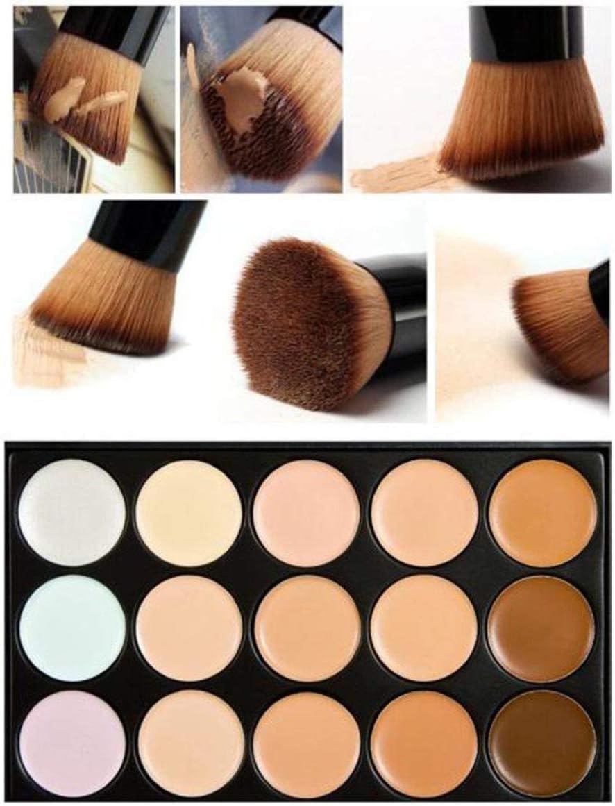15 Colour Makeup Concealer Contour Palette Face Foundation Cosmetic Eye