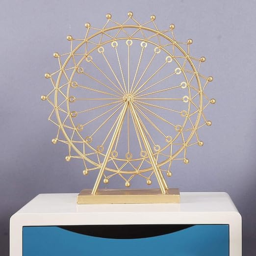 Lizongfq London Eye Ferris Wheel Vintage Artesania Modelo