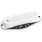 Seymour Duncan Hot Stack Strat - Bridge - White - Electric Guitar Pickup | Hot Stack Strat tone delivers noiseless ceramic punch, stronger attack and muscular mids. Made for Rock and Hard Rock.