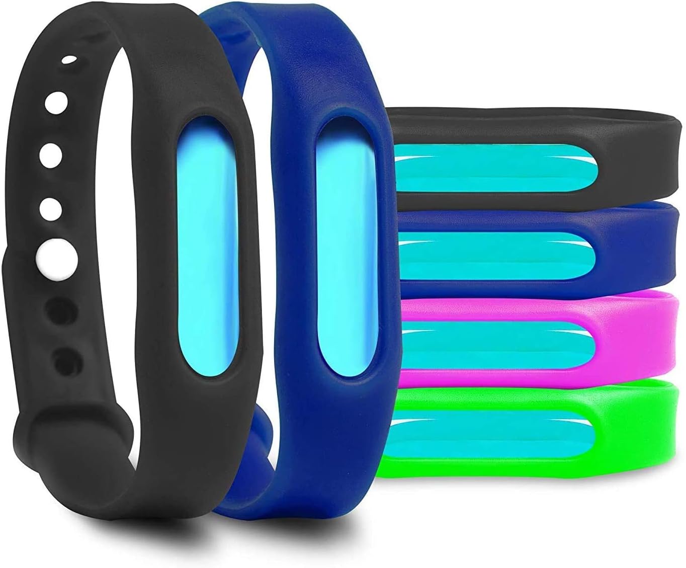 VANZO TR06 Repellent Bracelets, Natural and Waterproof Wrist Bands for Adults, Kids, Pets (6 PCS)
