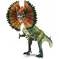 Igreli Dinosaur Toy Dilophosaurus Figures with Moveable Mouth,Realistic Educational Dinosaur Figures for Birthday Gift, Kids Toys, Party Favor.