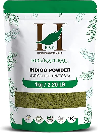 H&C Indigo Powder Indigofera Tinctoria 1Kg Pack Hair Coloring