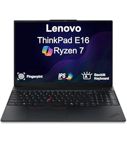 Amazon.com: Lenovo ThinkPad L16 Business Enterprise AI PC Laptop