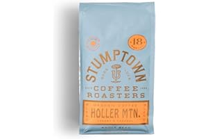 Stumptown Coffee Roasters, Medium Roast Organic Whole Bean Coffee, 100% Arabica Coffee - Holler Mountain 18 Ounce Bag with Fl