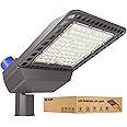 JC-LGL Parking Lot Light 200W, LED Shoebox Light IP65 Waterproof Dusk to Dawn LED Parking Lot Light with Slip Fitter, Outdoor Street Light for Parking Lot Sports Stadium