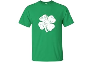 JJYEE St Patricks Day T Shirt Men Shamrock Tee St Paddys Day Irish Shirts Holiday Clover Short Sleeve Tops Tee