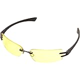 Pyramex Safety DV30 Eyewear, Black Frame, Yellow Anti-Reflective Lens