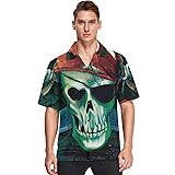 visesunny Mens Casual Button Down Short Sleeve