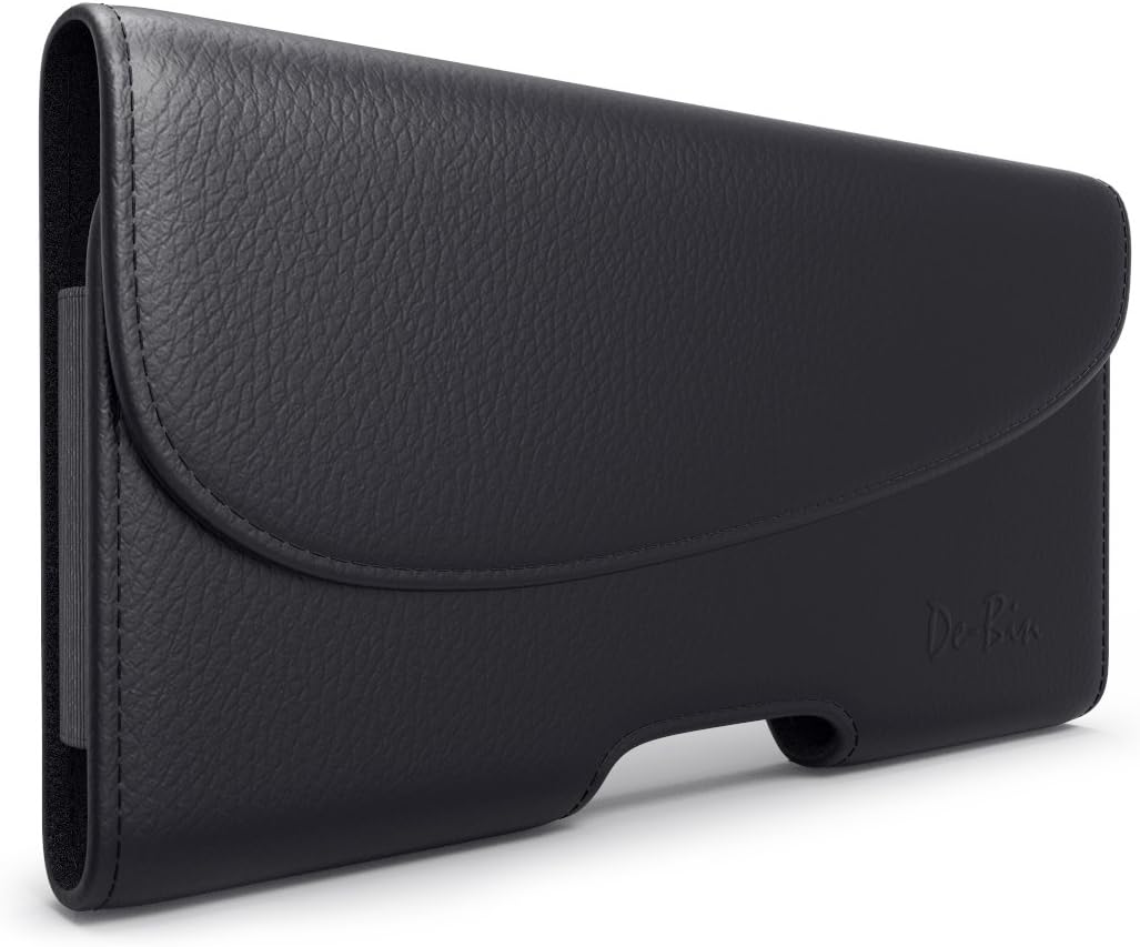 XL Size iPhone 12 Pro Max Holster iPhone Xs Max Belt Holder Belt Holster Case w/ Belt Clip Pouch Holder for Apple 12 Pro,11 Pro, Xs Max/ 8 7 6 6s Plus (Fits w/Otterbox, Lifeproof, Battery Case on)
