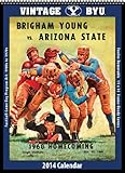BYU Cougars 2014 Vintage Football Calendar by 