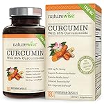 NatureWise Curcumin Turmeric 1650mg with 95% Curcuminoids for Cardiovascular Support & Healthy Joints with Advanced Absorption