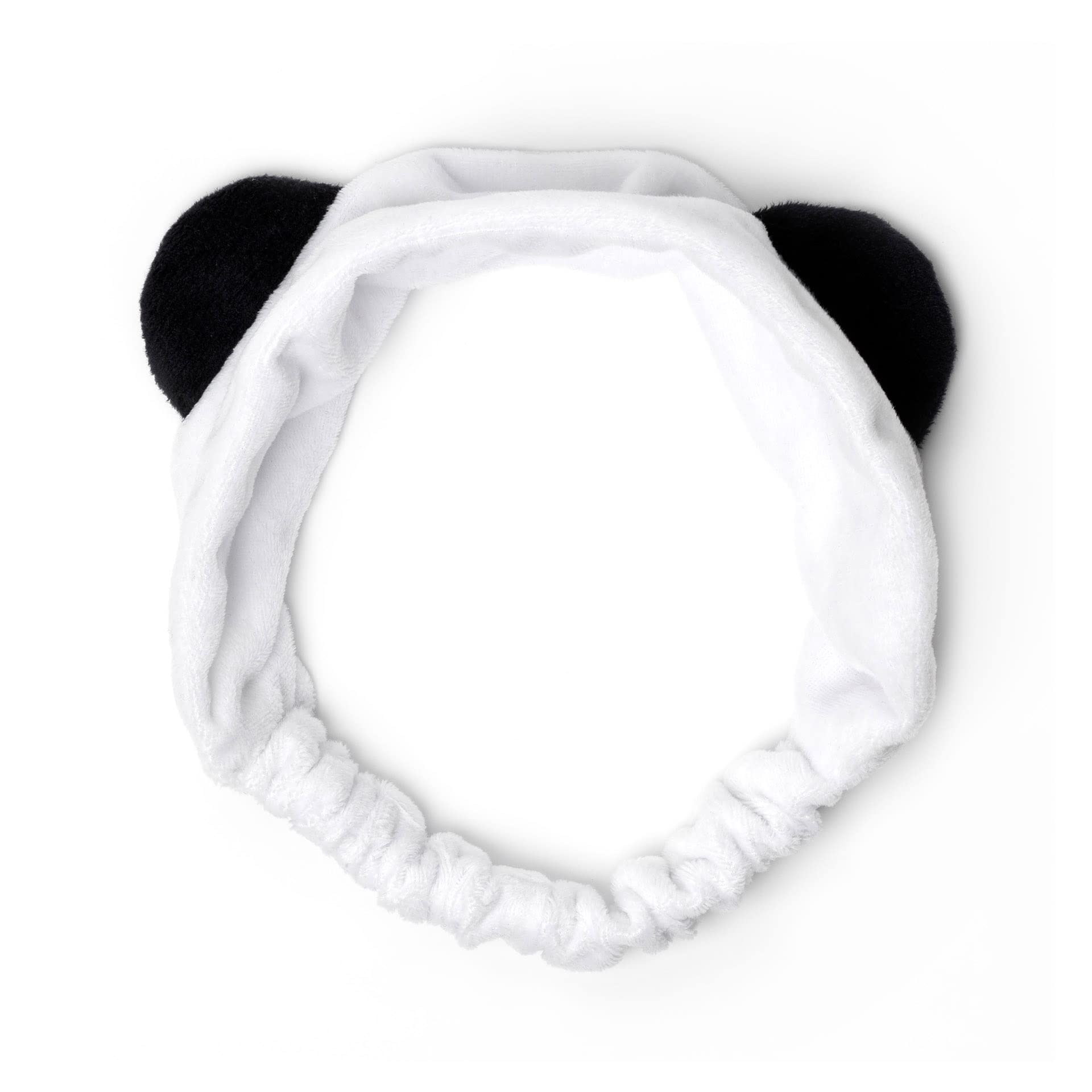 Legami - Hair Band, Me Time, 24.5x11 cm, Polyester, Panda Theme, Collect Hair for Make-up, Make Up Facial, Soft Headband