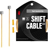 Chooee Bicycle PRO Shift Cable for Shimano/SRAM Shifter Cable Universal 2100mm/2500mm/3000mm/3500mm Ultra Slick Derailleur Cable