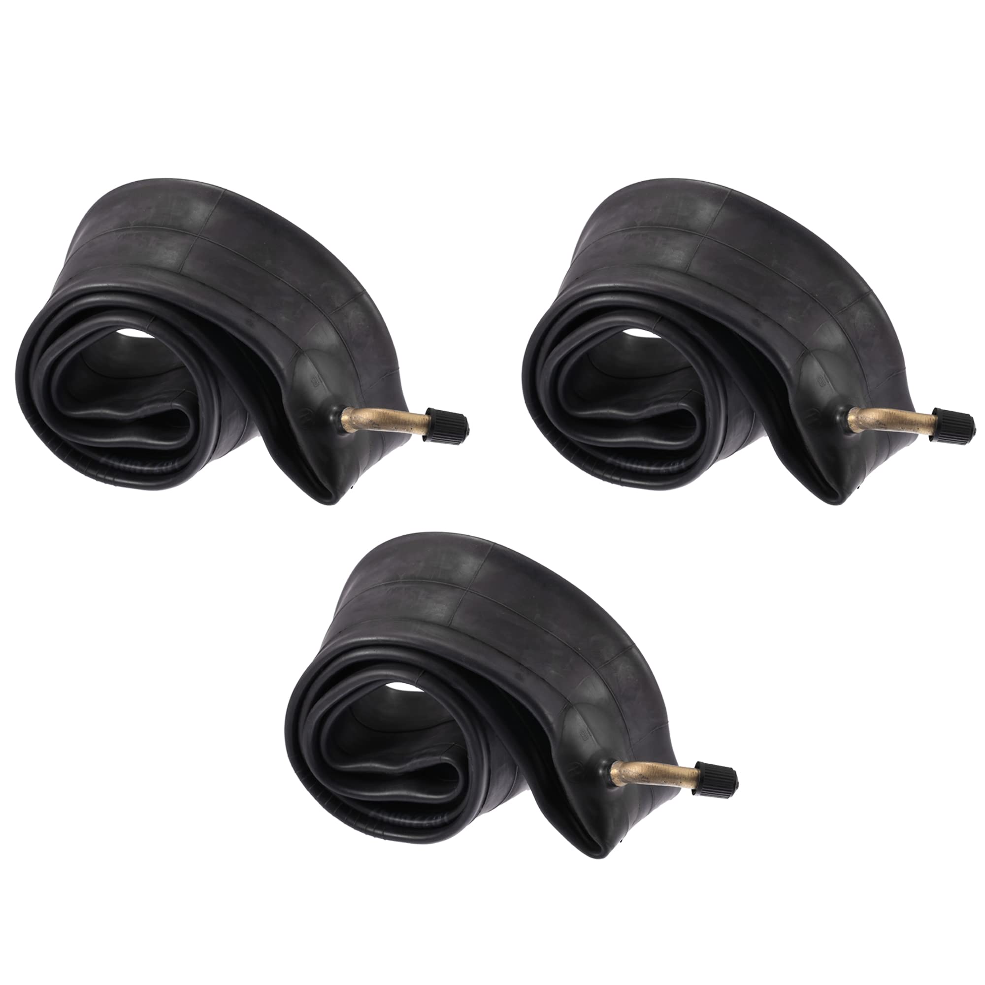 X AUTOHAUX 3 Pcs 14 Inch Bike Inner Tube 14x2.125 Rubber 45mm Long Bent Valve