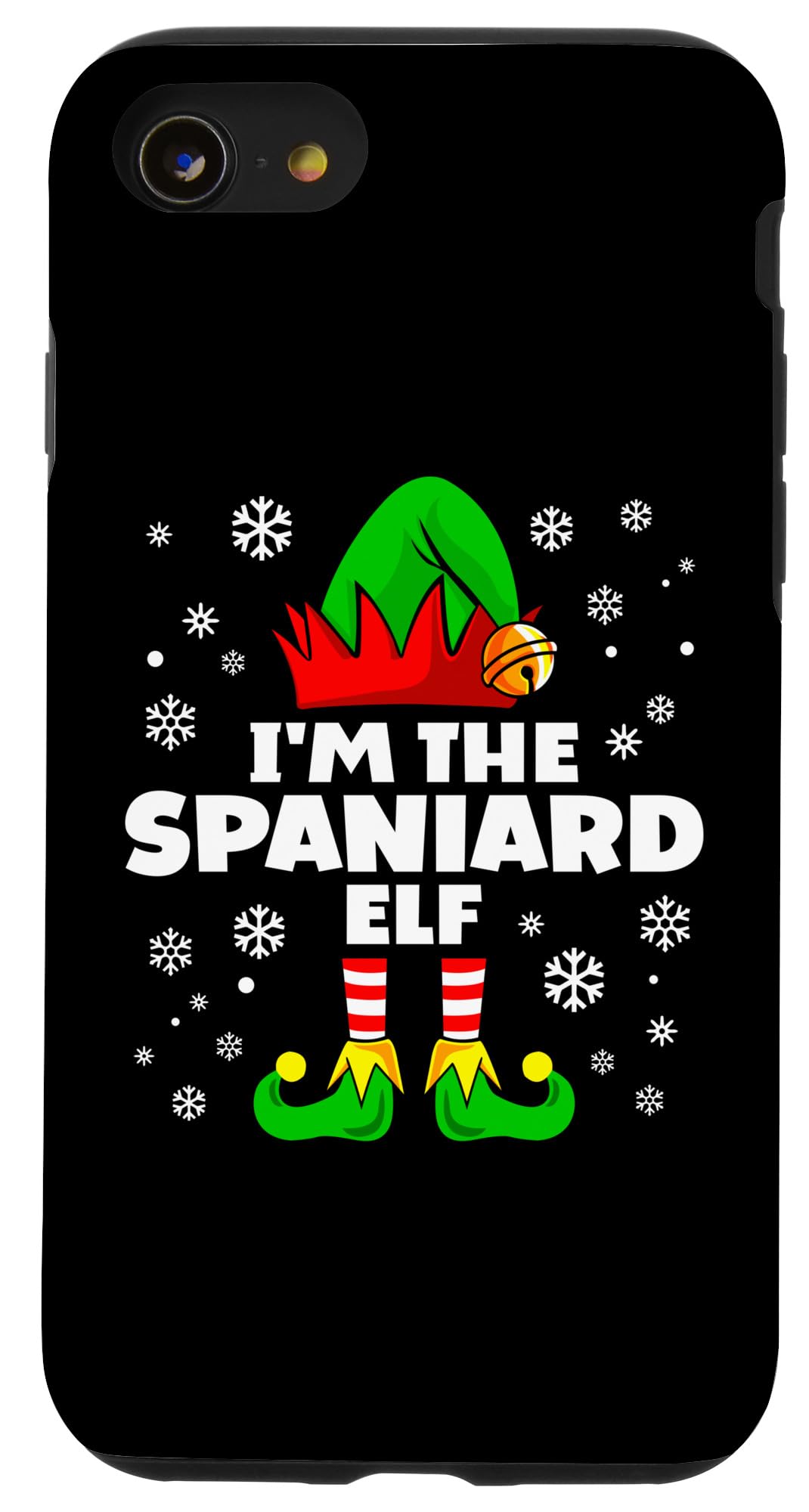iPhone SE (2020) / 7 / 8 Funny Spaniard Elf Family Matching Group Happy Christmas Case