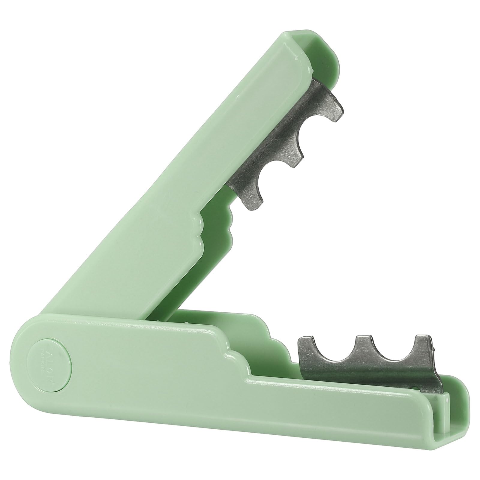 PATIKIL Rose Thorn Stripper Tool, Metal Thorn Remover Tools Rose Stem Leaf Thorn Stripper for Rose Flower Floral Arrangement, Green