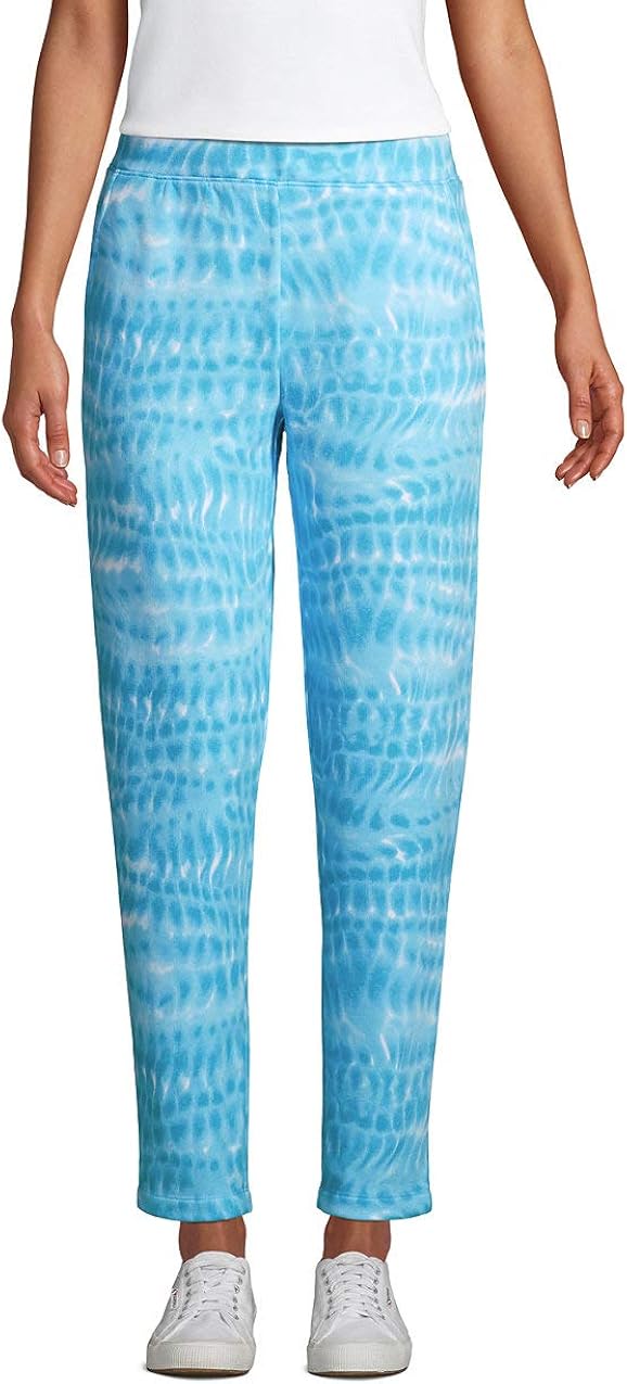 Lands' End Women's Serious Sweats Ankle Length Sweatpants at Amazon
