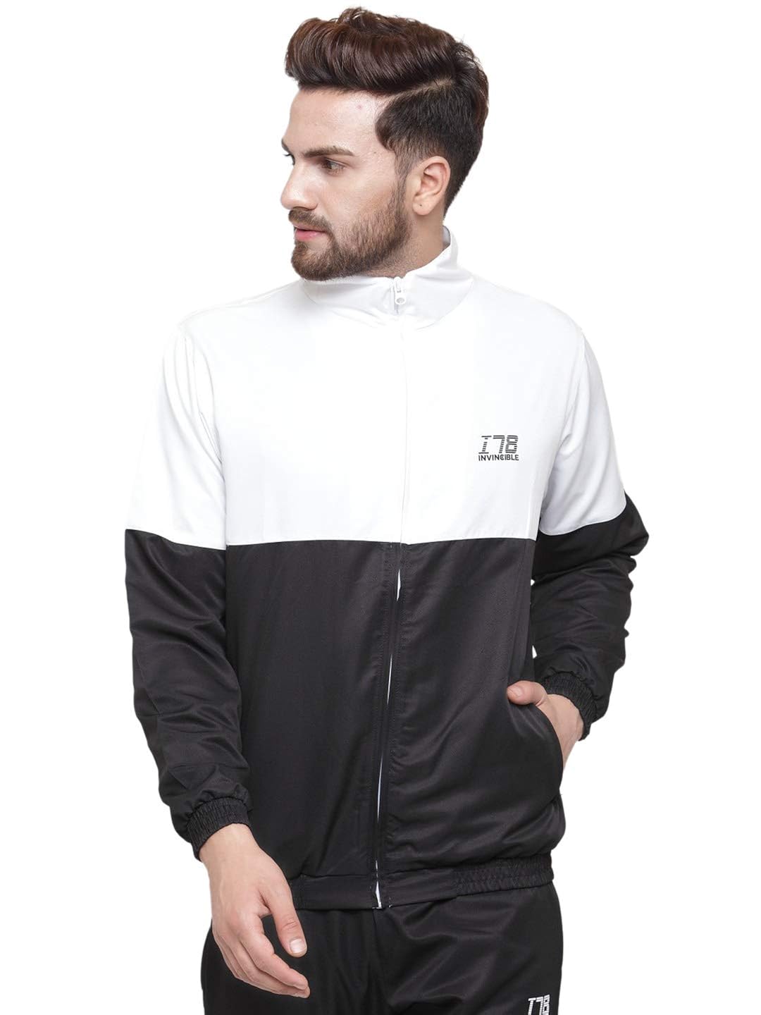 Buy Invincible Men S Revolt All Weather Black White Jacket At Amazon In