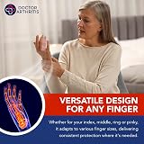 Dr.Arthritis Doctor Developed Finger Splint Padded S/M Pink view 4